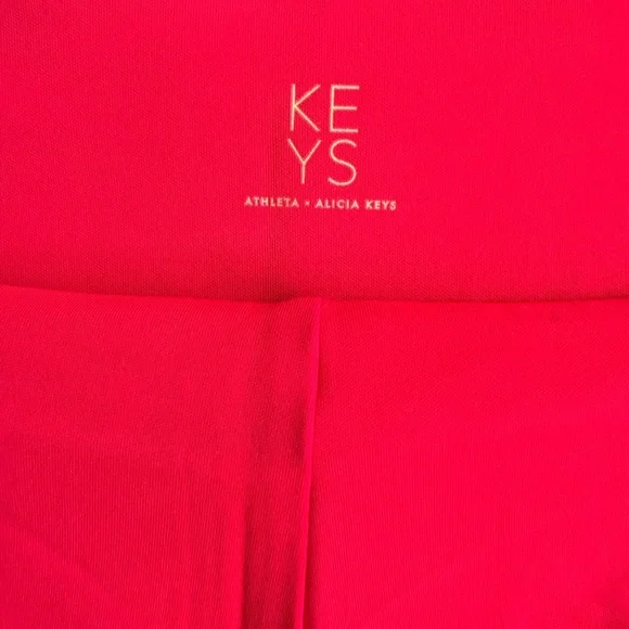 Athleta + Alicia Keys Limitless Tropical Red Wide-Leg Pants - 8 Tall - Picture 5 of 6